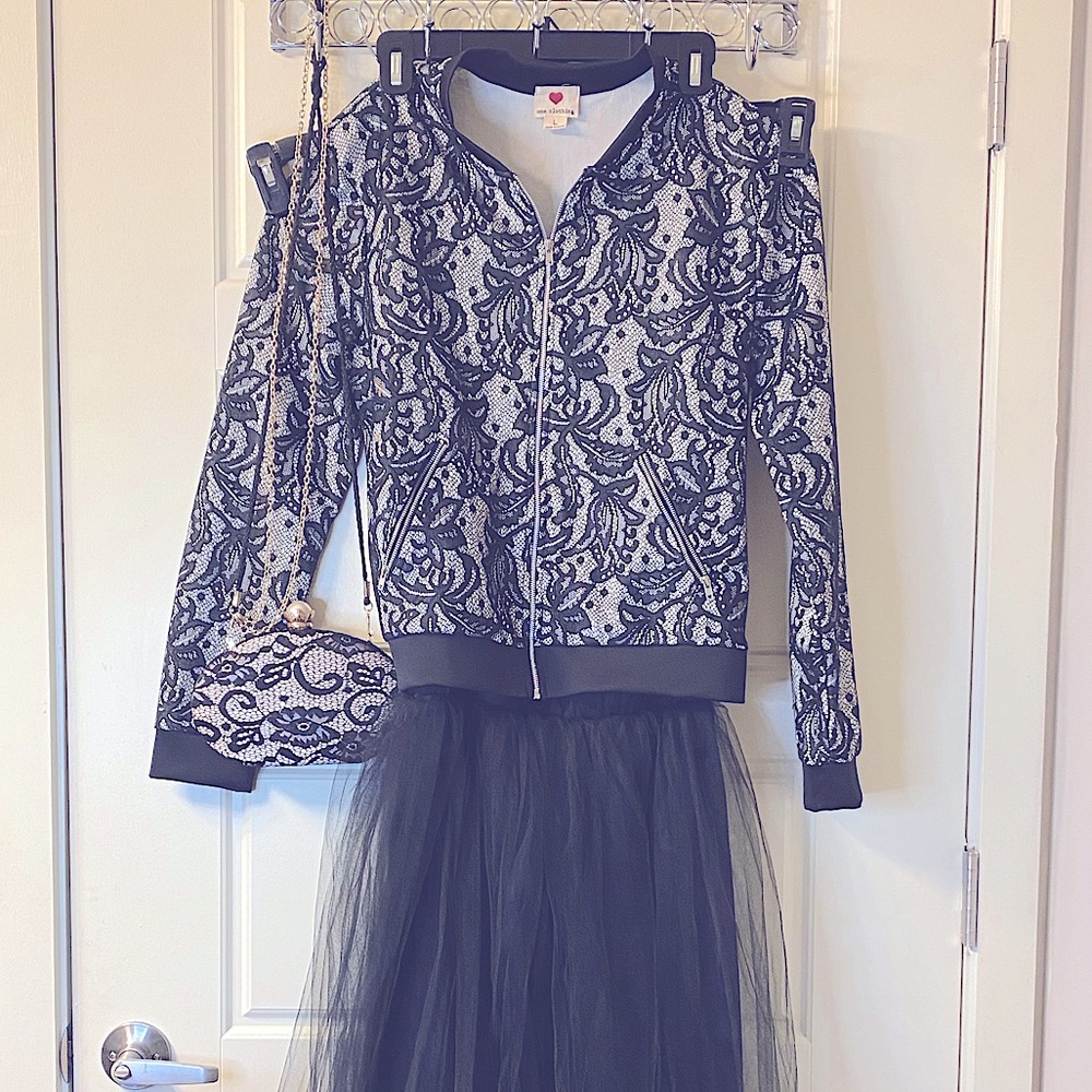 Black Tool Skirt
